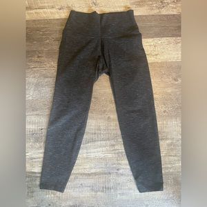 Old Navy Active 7/8 Charcoal Heather Leggings size Small Petite
